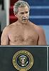 "naked president"