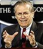 Rumsfeld gestures