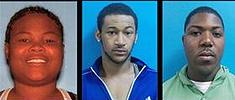 Sameeria Rikiea Carter, 16, Marquez Deshawn Martin, 19, and Jordan Keaugh Maxwell