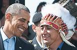Obama and Indian Chief