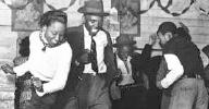 Negroes dancing