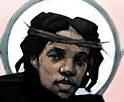 black androgynous 'jesus'