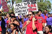 Hawaiian protest